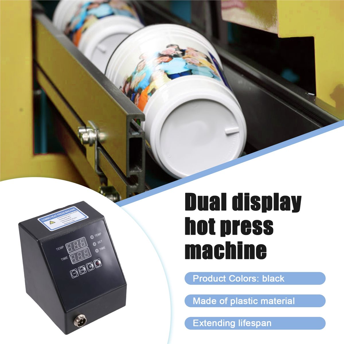 Commercial Printing Press - عرض ضخم 828: ماكينة كبس حراري