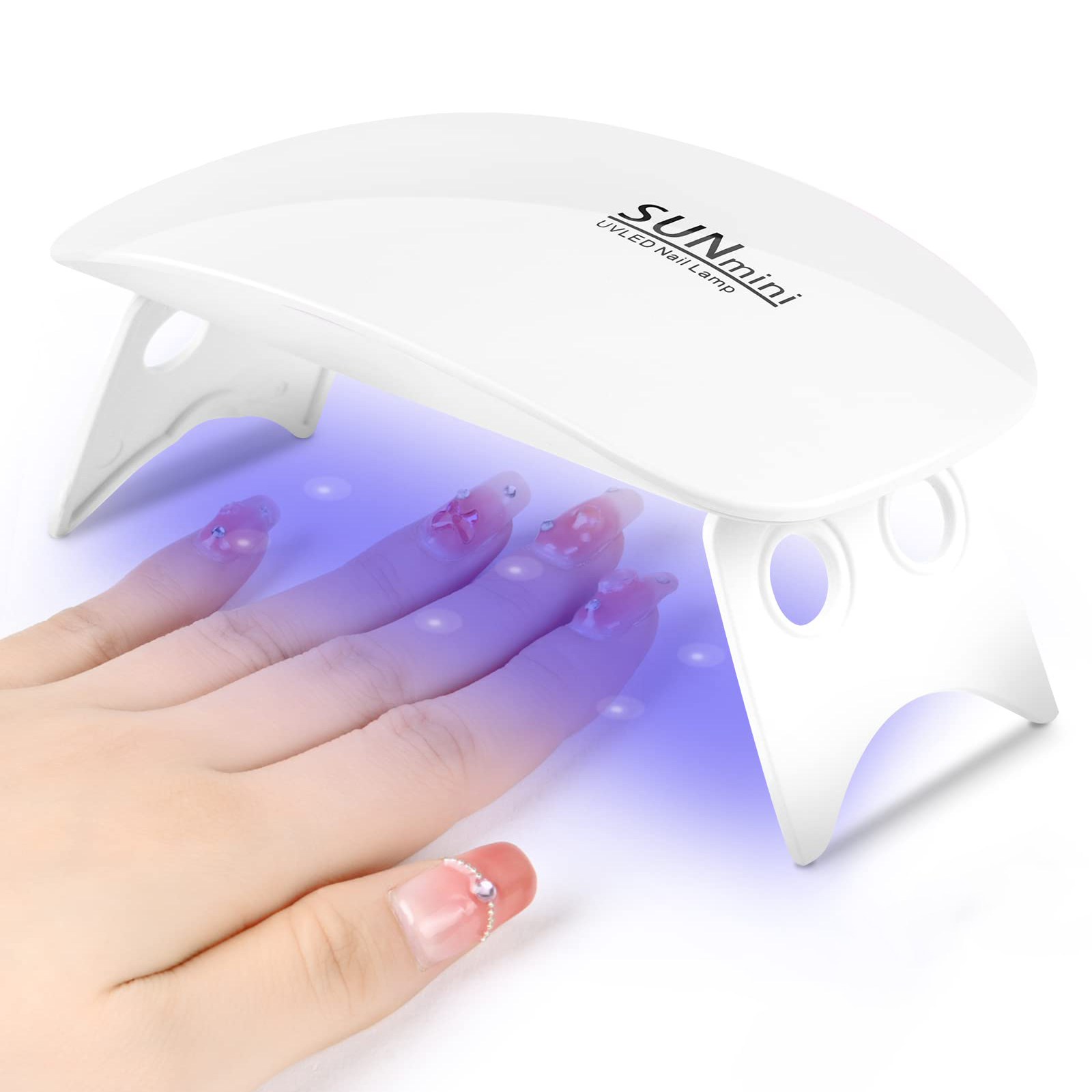 Exposure Unit Uv - مصباح أظافر محمول بـ 6 مصابيح