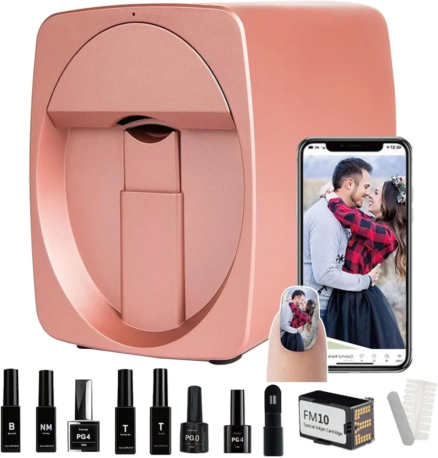Commercial Digital Printing Machine - مجموعة آلة طابعة الأظافر O2nails -