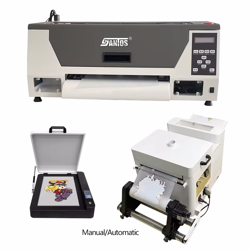Commercial Dtf Printing - طابعة DTF مكتبية A3 برأس طباعة