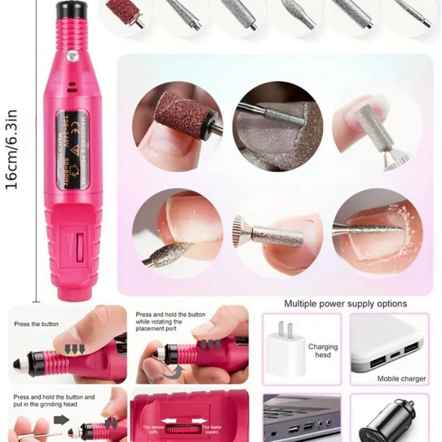 طقم أظافر، طقم جل تمديد الأظاف - مراجعة Exposure Unit Uv وسعره