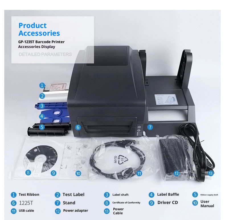 طابعة باركود حرارية 4 بوصة بدق - مراجعة Commercial Printing Network وسعره