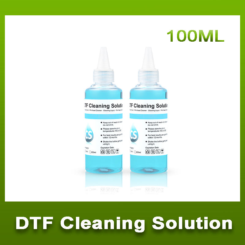100 مللي DTF نظافة تنظيف رأس ا - مراجعة Print Head Cleaning Kit وسعره