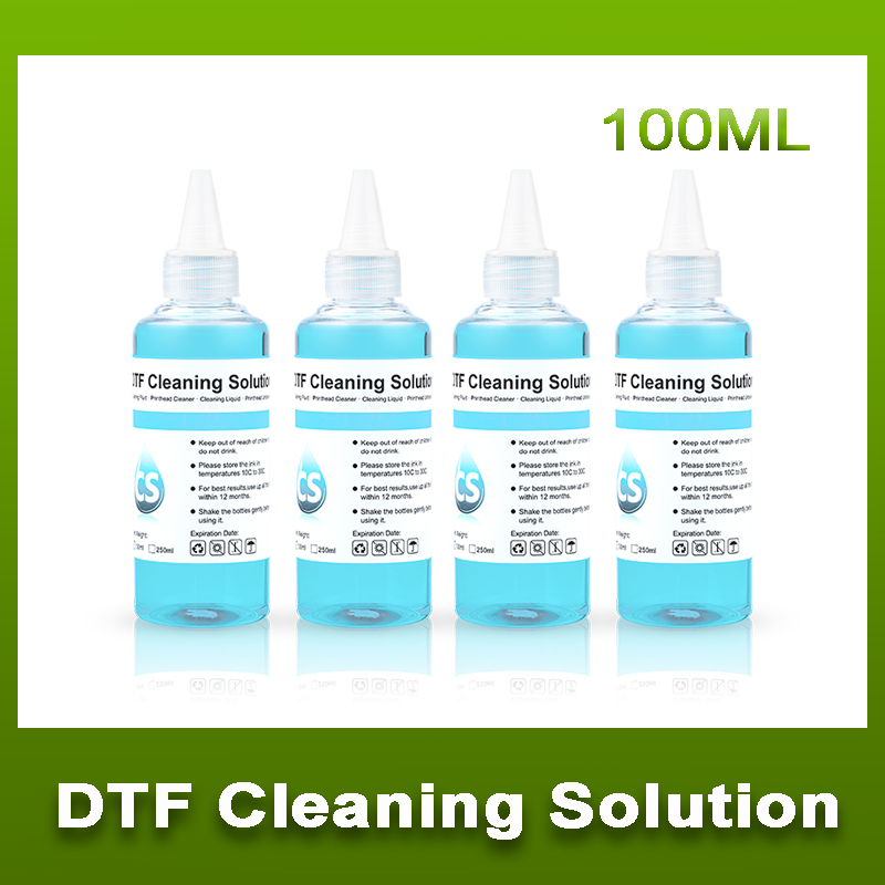 100 مللي DTF نظافة تنظيف رأس ا - مراجعة Print Head Cleaning Kit وسعره