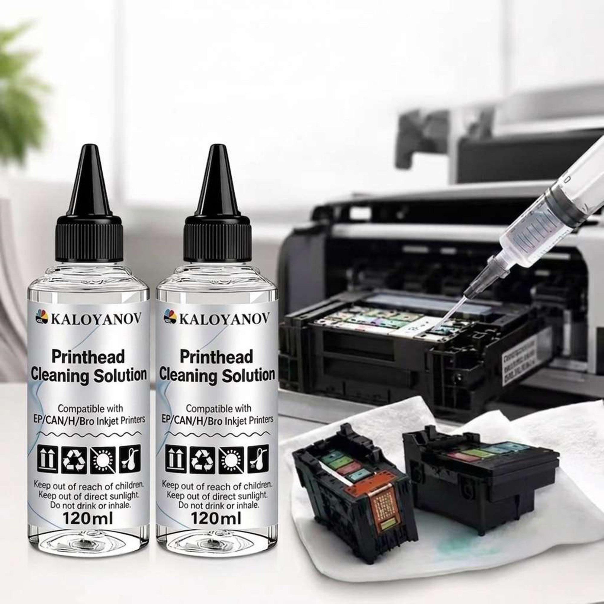 طقم تنظيف رؤوس الطباعة الاحترا - مراجعة Print Head Cleaning Kit وسعره