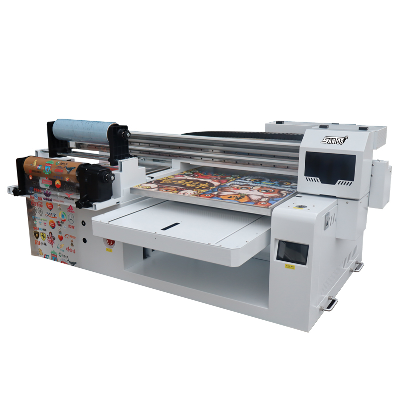 طابعة مسطحة كبيرة الحجم بالأشع - مراجعة Commercial Dtf Printing وسعره
